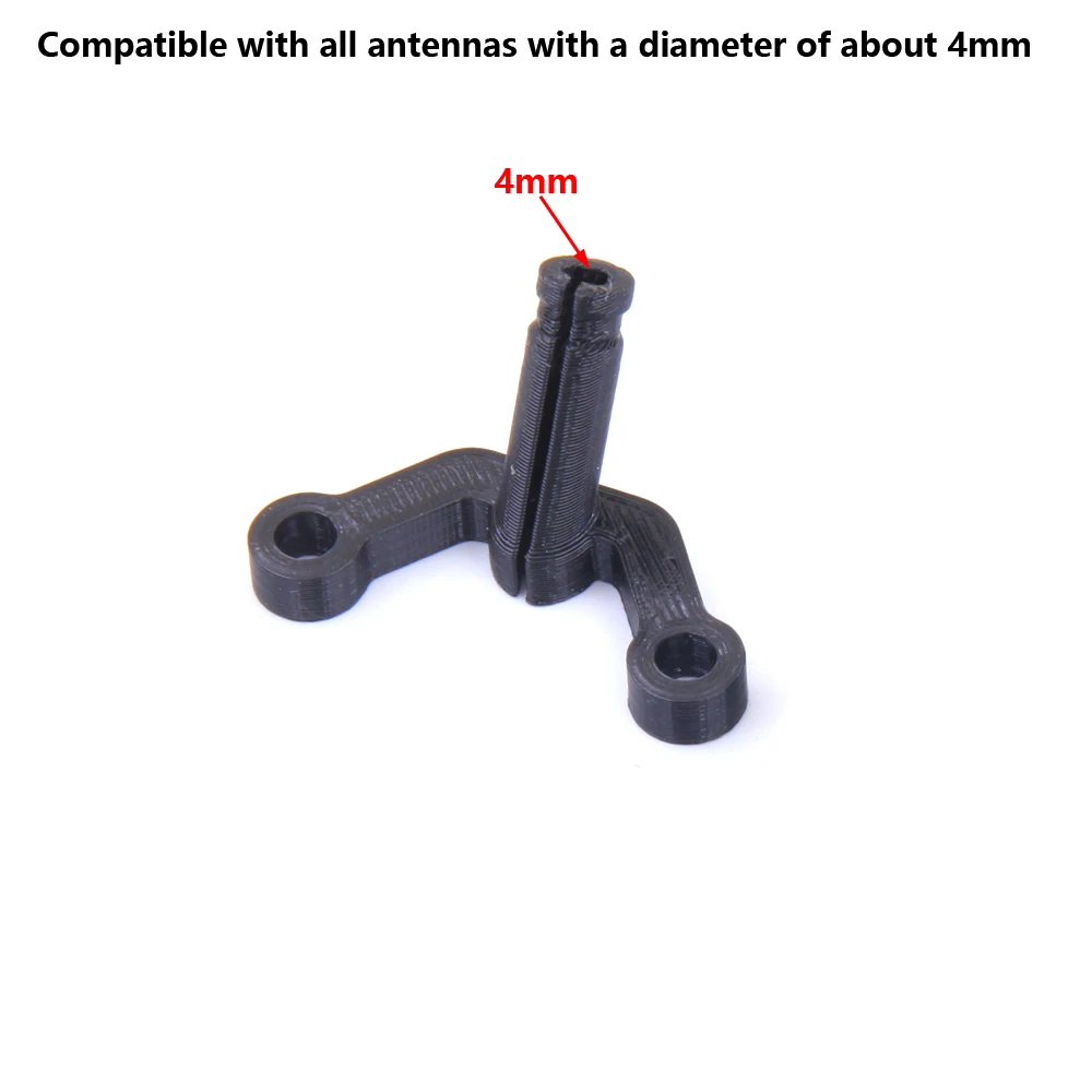 3D-gedruckte Teile Universeller Antennenhalter/Halterung/Festhalterung | 13-32mm·TPU für O3 Air Unit/VISTA/UFL/MMCX – Detail 3
