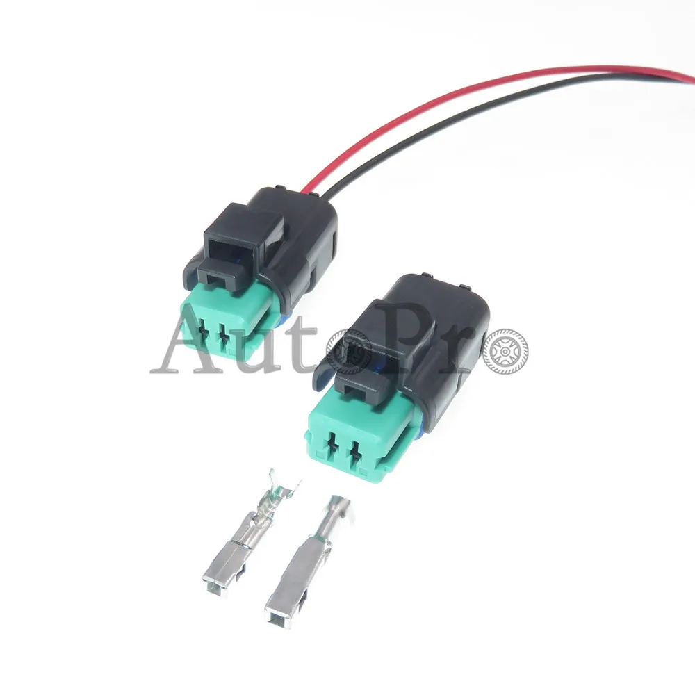 1 Set 2 Hole 211PC022S1081 211PC022S5149 Car Waterproof Socket AC Assembly Auto Headlight Air Conditioning Compressor Plug