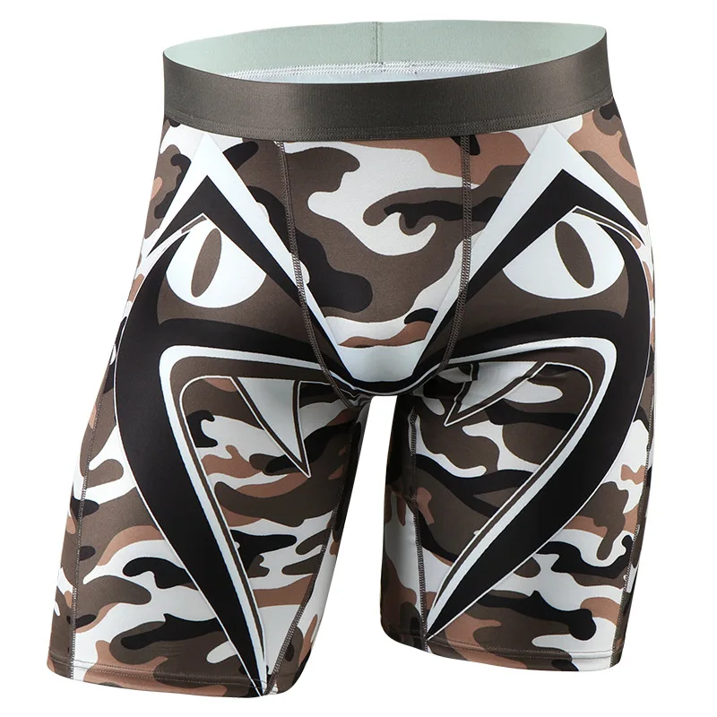 Cross-border European and American men's underwear sports men's boxers camouflage fashion shorts 1309