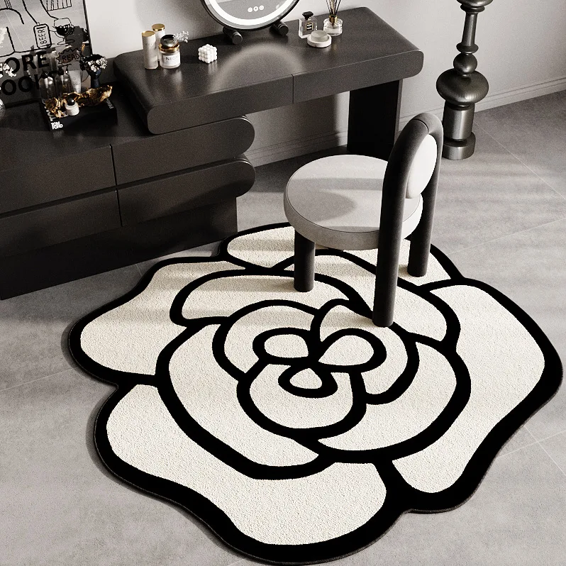 VIKAMA French Light Luxury Makeup Stool Carpet, Wardrobe Carpet, High-End Bedroom Dressing Table, Chair Cushion, Home Decoration - AliExpress VIKAMA French Light Luxury Makeup Stool Carpet, Wardrobe Carpet, High-End Bedroom Dressing Table, Chair Cushion, Home Decoration - AliExpress