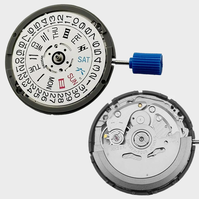 

Modified Watch Accessories NH36 Mechanical Movement Automatic Adjustment Precision 24 Jewels NH36A Watch Movement Repair Tool