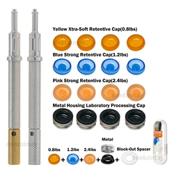 Dental Universal Implant Retention Abutment Male Caps Insertion Extraction Remove Locator Core Tool