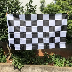 Z-ONE FLAG  3*5FT Racing Flag 90x150cm  high quality polyester double side hanging Racing checkered Flag