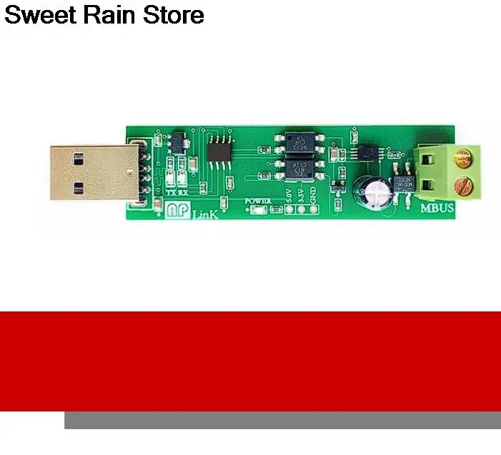 

USB to MBUS slave module MBUS master slave communication debugging bus monitor TSS721 No spontaneity Self collection.