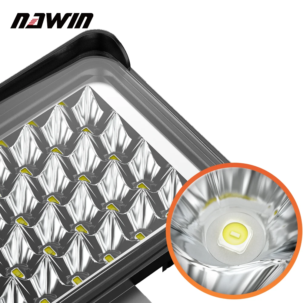 NAWIN Lithium Battery Working Light Auto Repair Outdoor Fishing Light Portable Super Bright Long Endurance Emergency Light