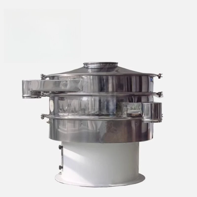 2025 Hot Selling Powder Granule Separation Equipment Electric Flour Sifter Machine Round Vibrating Screen Sieve with CE