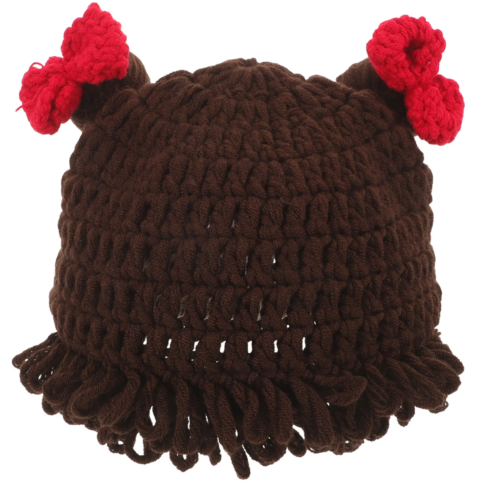 

Children's Hat for Baby Girls Cozy Woolen Knit Winter Warm Hat Lightweight Breathable Infant Headwear Newborn Hats