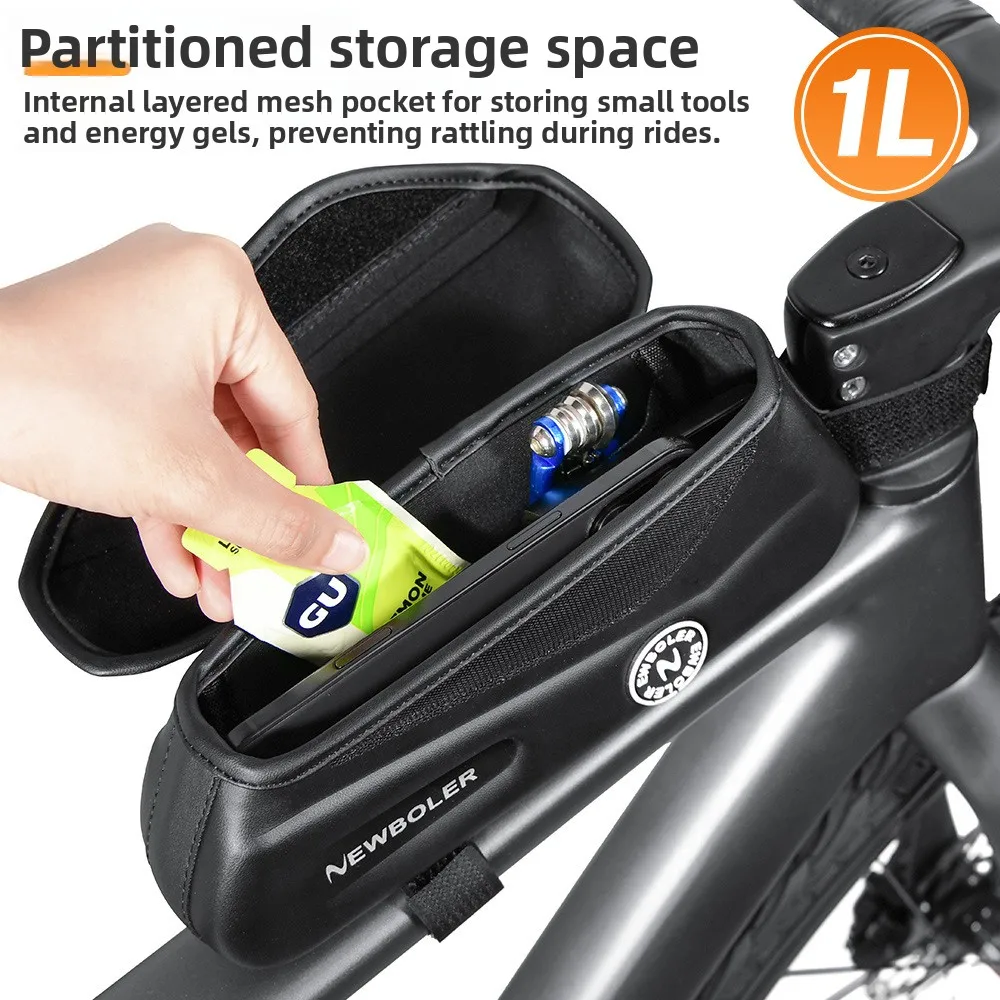 

Жесткая верхняя сумка-труба — водонепроницаемая раскладушка для оборудования для шоссейных и горных велосипедов