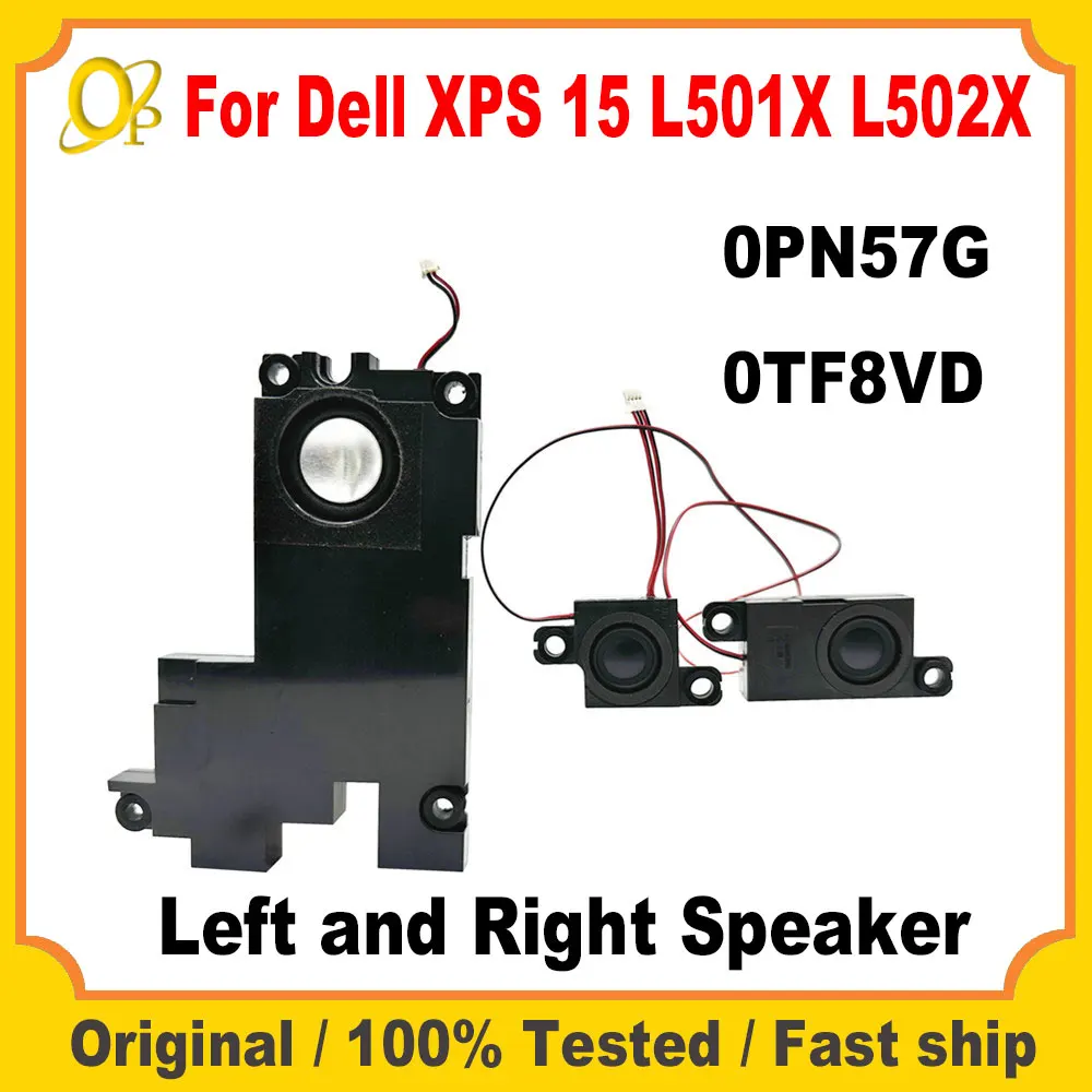 New Original Speakers for Dell XPS 15 L501X L502X Subwoofer Left and Right Speaker Assembly 0PN57G PN57G 0TF8VD TF8VD Tested