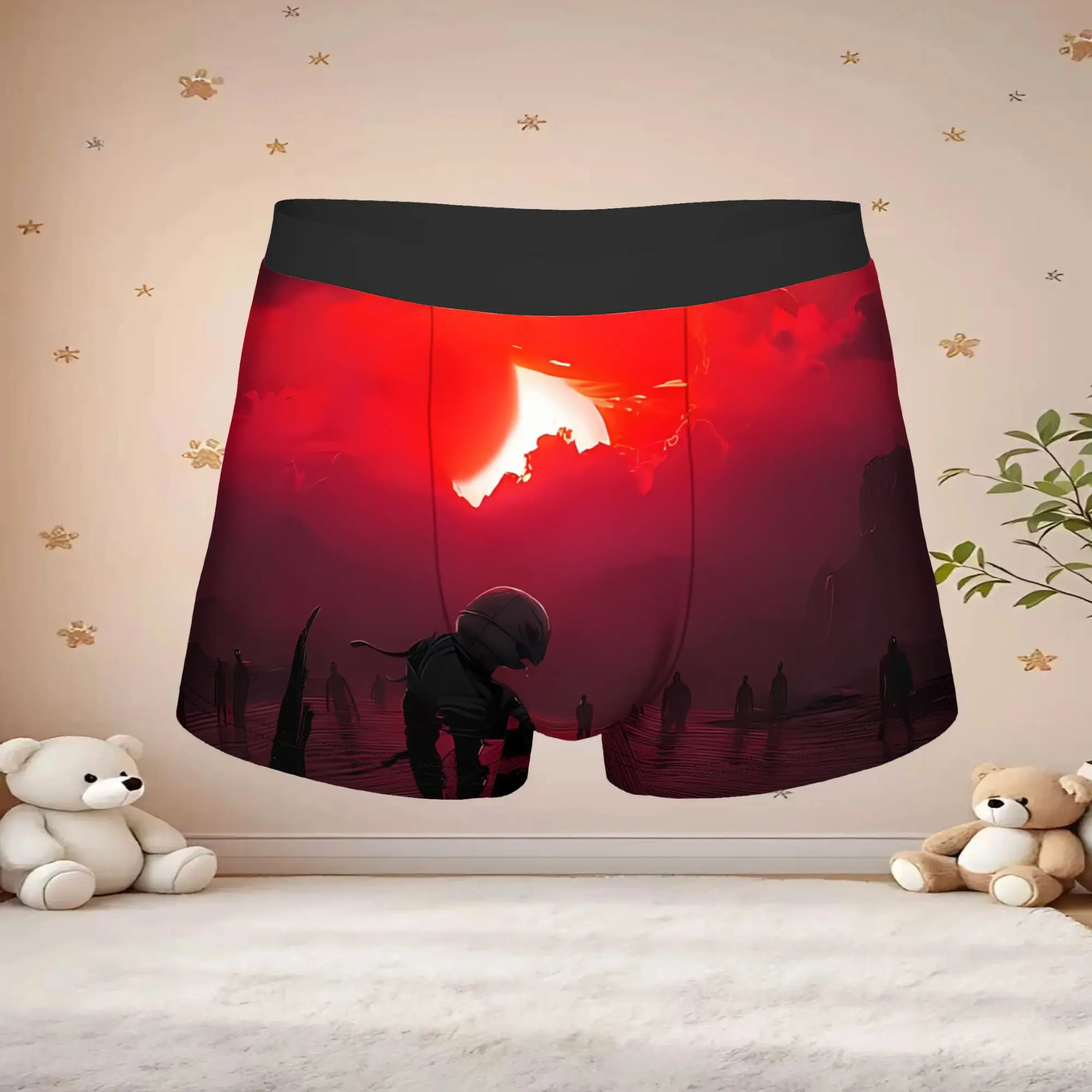 1pc Popular Berserk Aesthetic Anime  boxers  Personalized Panties Men's Underwear Print Shorts Boxer Briefs