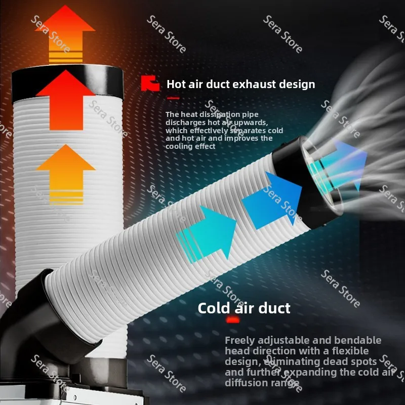 Industrial Air Conditioner Mobile Mobile Air Conditioner Workshop Kitchen Multi-purpose Air Cooler Fast Cooling
