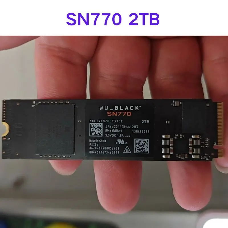 

Second hand test OK SN770 2TB Solid State Drive