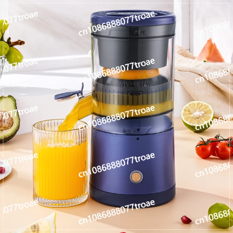 Portable USB rechargeable juicer, multifunctional residue separation