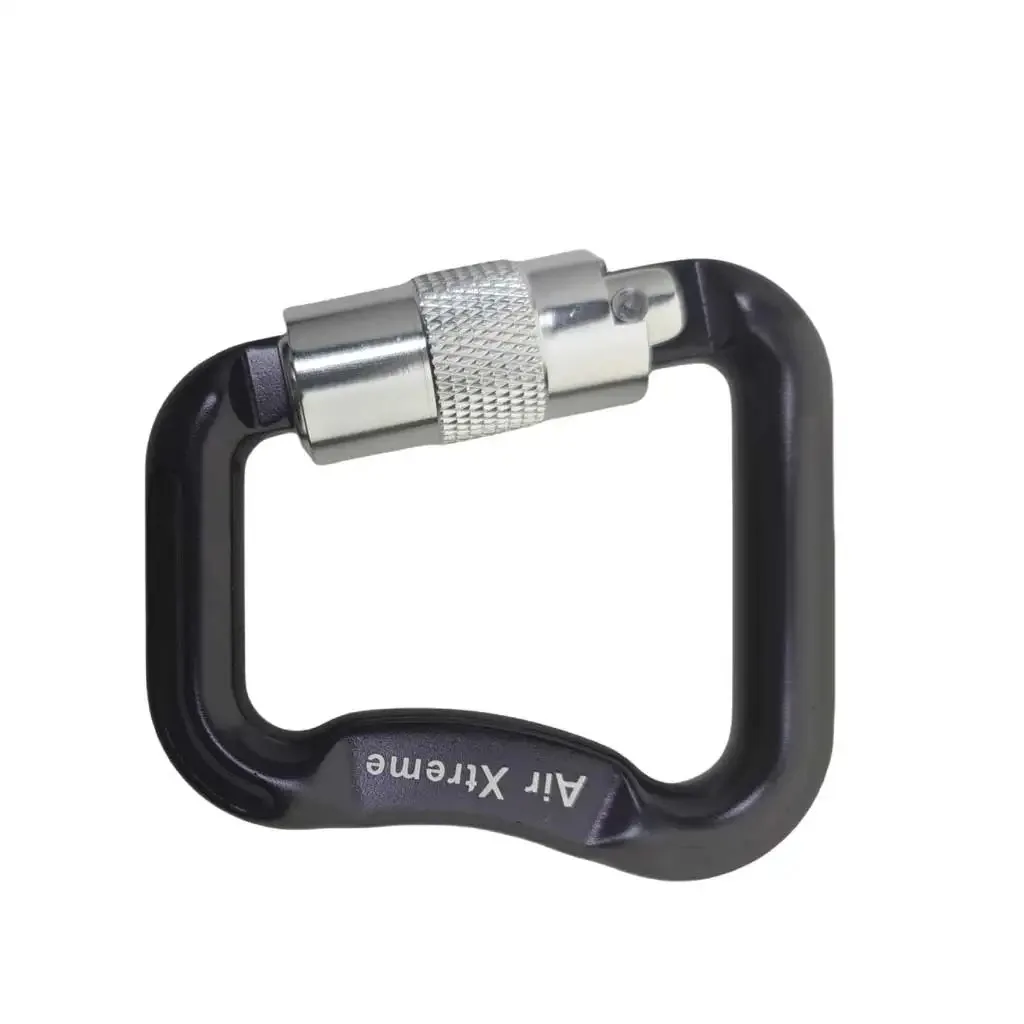 Alloy Paragliding Paraglider Carabiner Paragliding Rectangular Reserve Parachute Links Carabiners Twist Auto Locking Hook