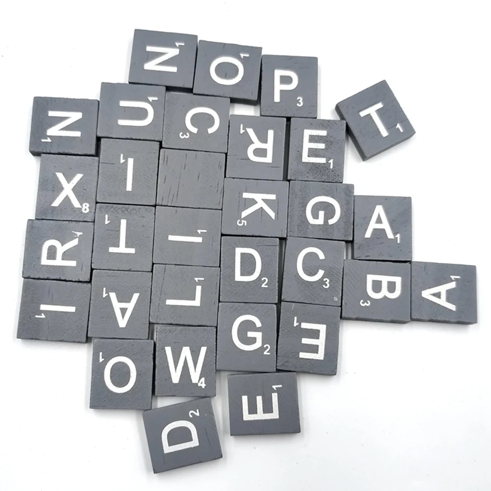 

2 Packs Alphabet Puzzle Toy Toys for Babies Baby Wood Cubes Wooden Dining Table Crafts Chips Blocks Decor Child