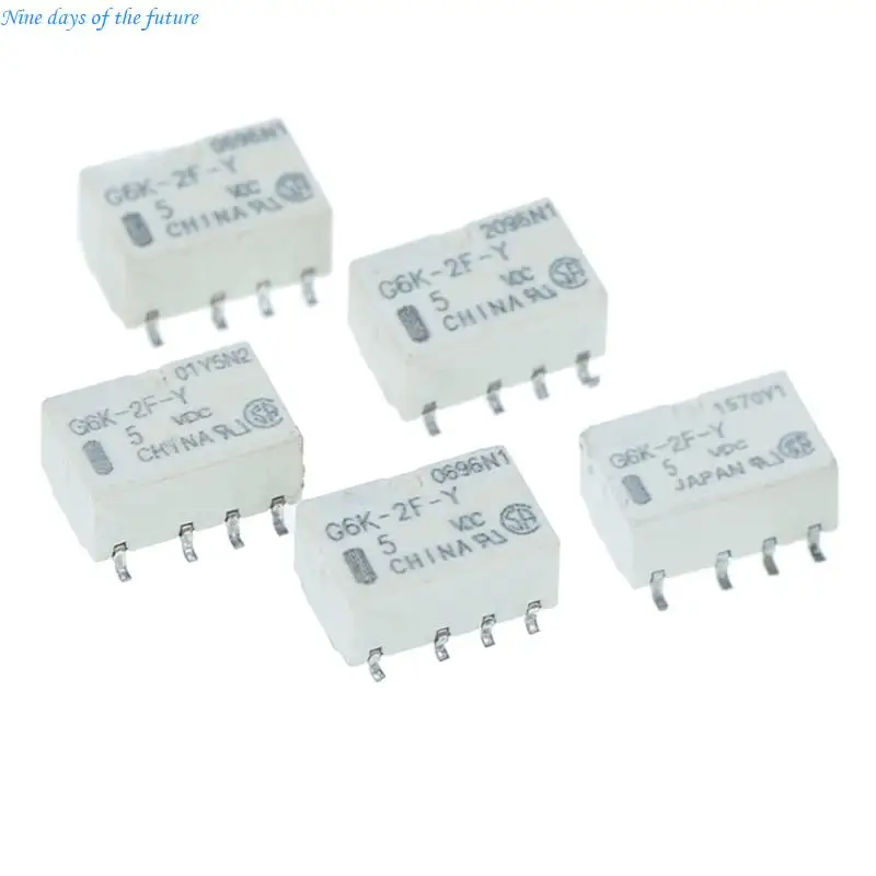 Component 5V, G6K-2F-Y 5 Pack for Service Use Board-Mount E65A