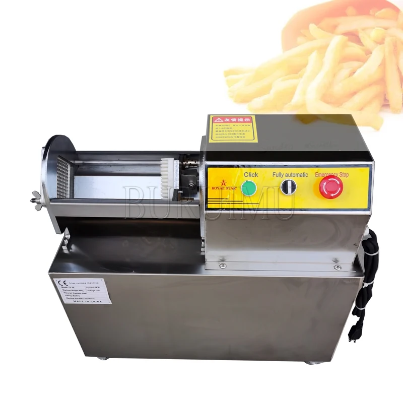

Electric Potato Chips Making Machine Effective French Fry Slicer Chipper Cut Kitchen