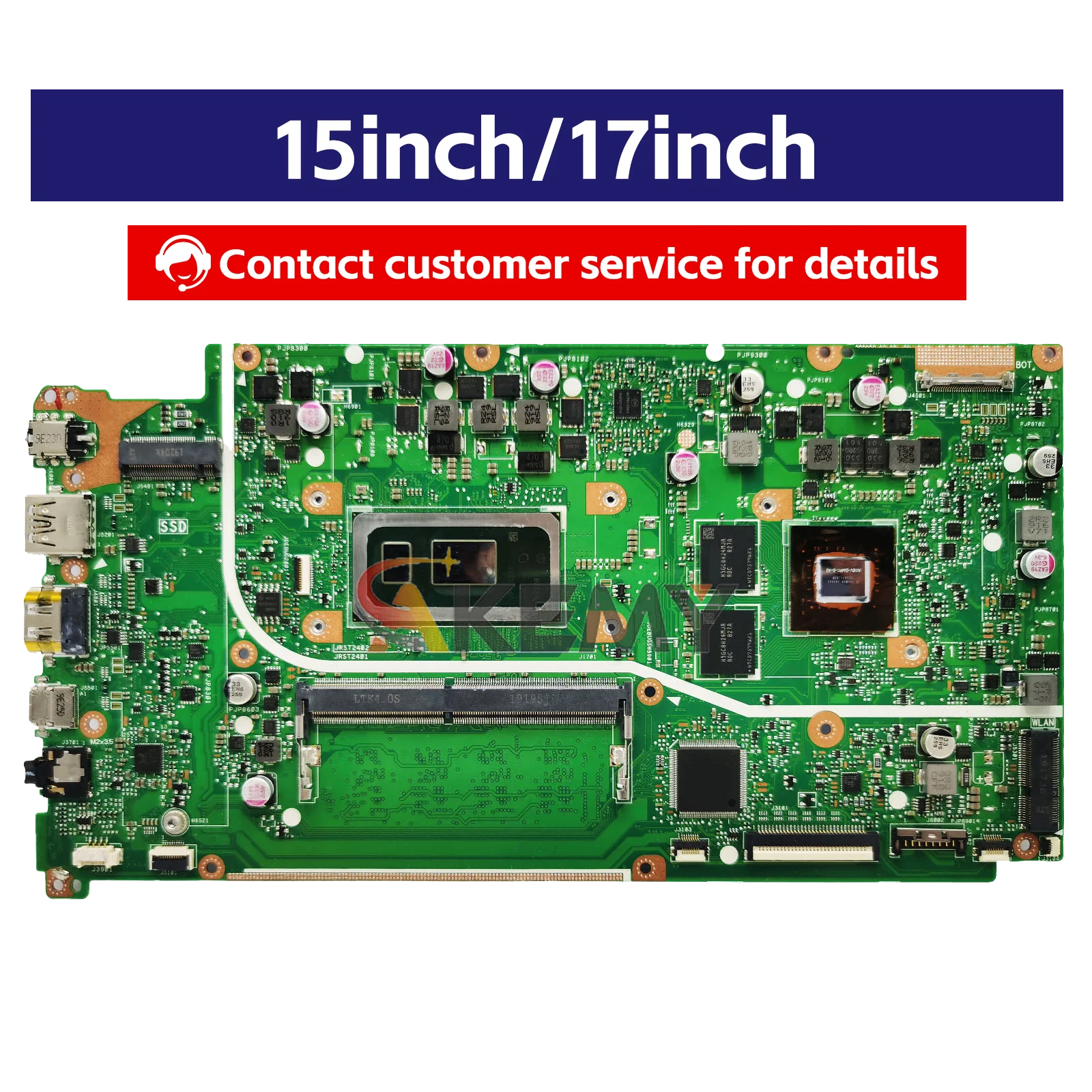For ASUS X512FF Laptop Motherboard W/ I3 I5 I7 0G/4G/8G-RAM X512FF X512FL X512FJ X512FB X512FLC X512FJG Motherboard 100% Test OK