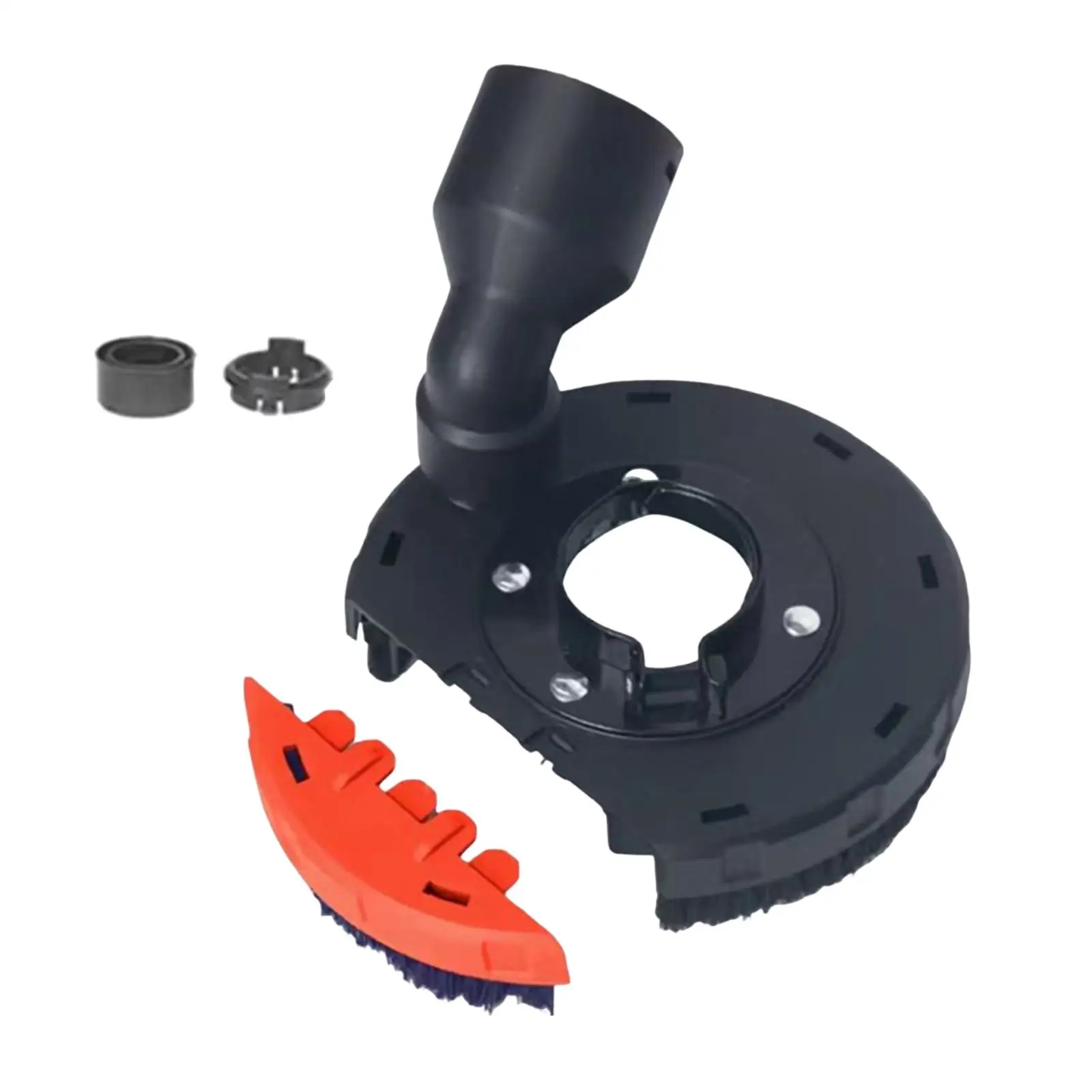 Angle Grinder Attachment Dust Shroud Collect Cover Soft Brush Control for Marble Paint Surface Work