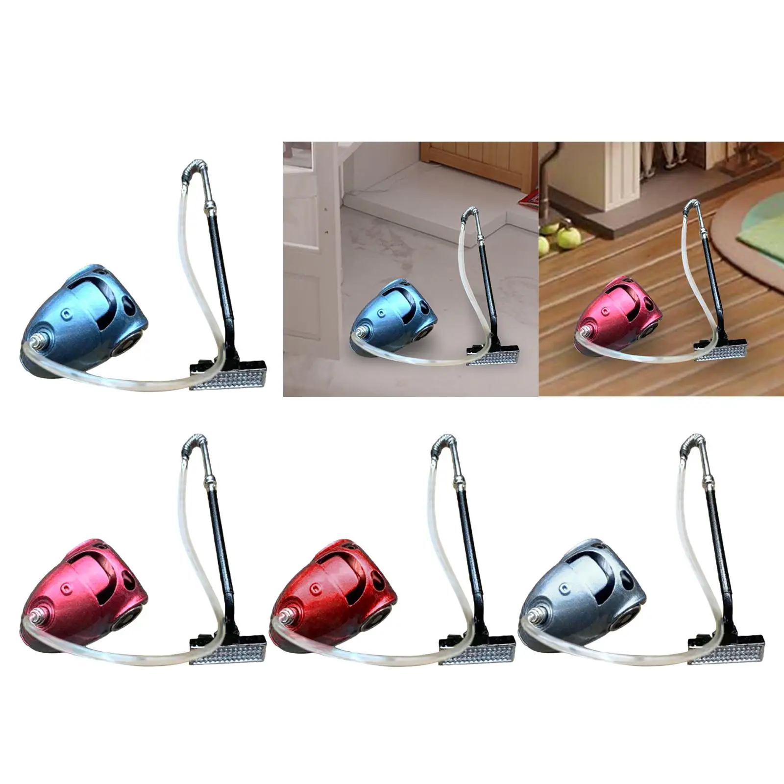 Aspirateur pour maison de poupée, décor Miniature pour maison de poupée, 1/12