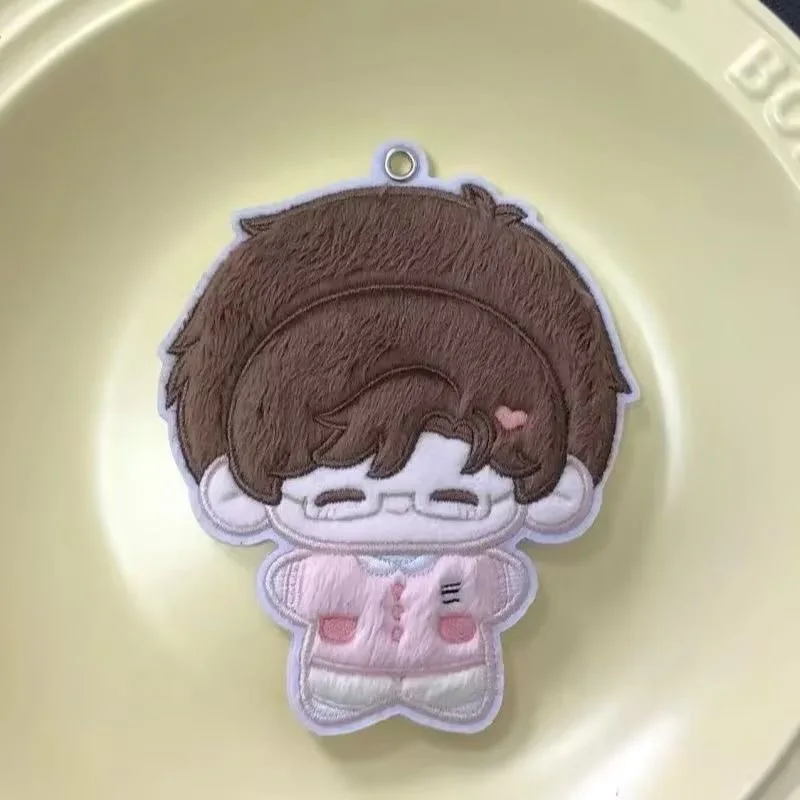 Подвеска-наклейка с вышивкой «Любовь света и ночи», креативная подвеска на рюкзак Ци Сили Чарли Су Лу Чен Сяо И