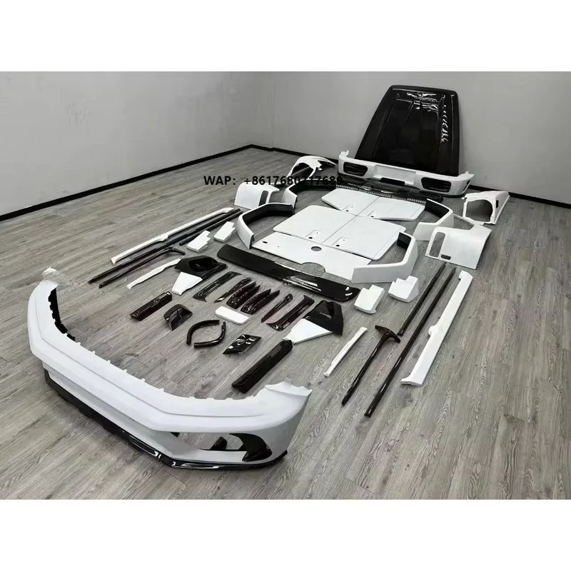 

Msy-style Body Kit for 19-24 G-Class W463 W464 G500 G63 Upgraded Dry Carbon Fiber Front and Rear Bumper Hoods