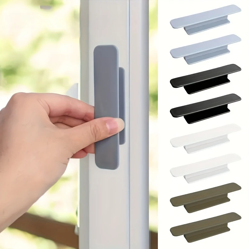 Two self-adhesive handles - no need for drilling drawer handles, suitable for door, wardrobe and window handles