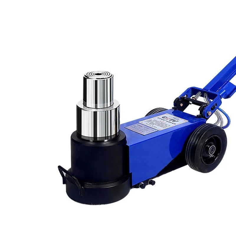 

New, horizontal pneumatic jack, hydraulic 80 tons, special for heavy-duty auto repair