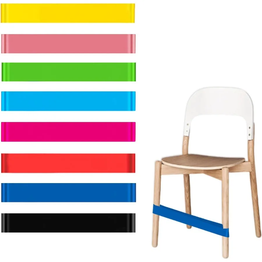 

Ch Bands для с непоседыми ногами, 8 упаковок, многоцветный, в скандинавском стиле, полиэтилен, стерефталат, ПЭТ-материал, тихий и спокойный класс