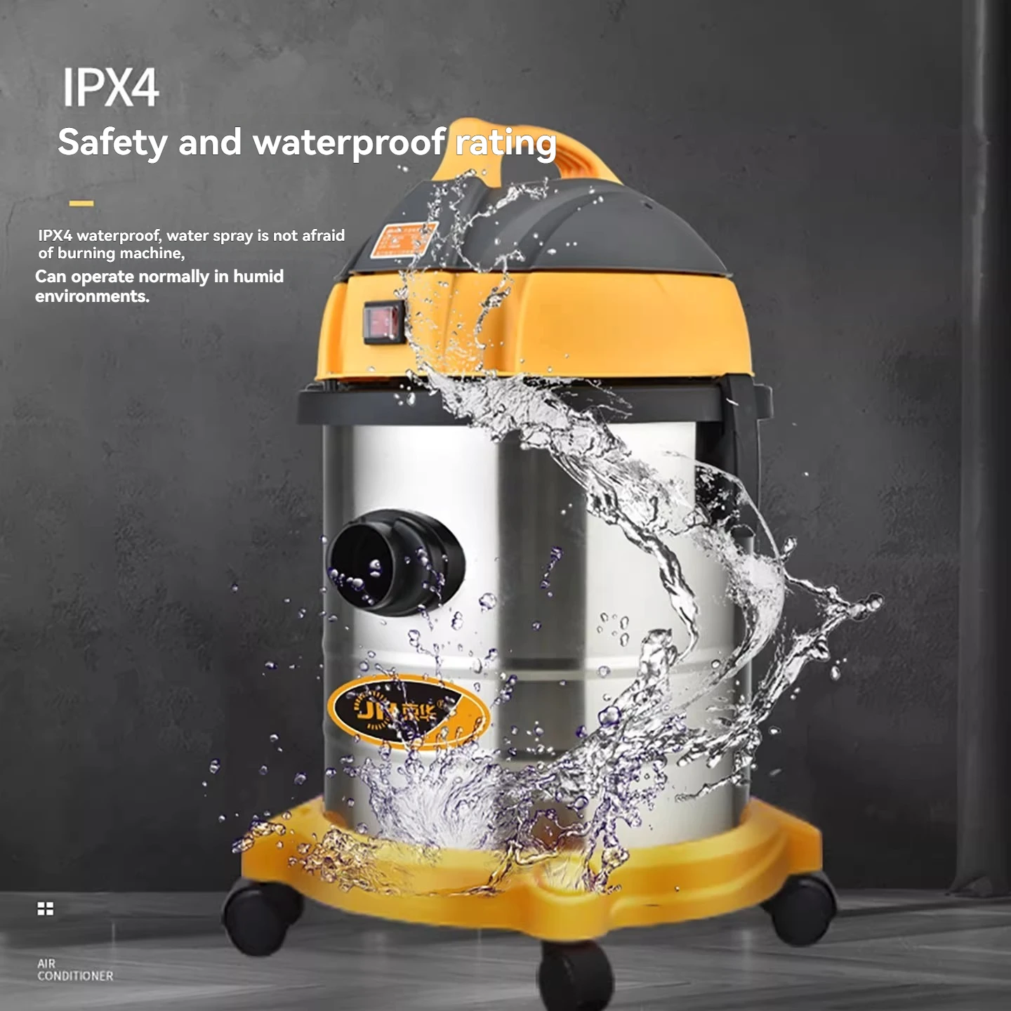 Super suc tion 1800W Vacuum Cleaner High Power Industrial Dust suc tion Machine for Construction Decoration