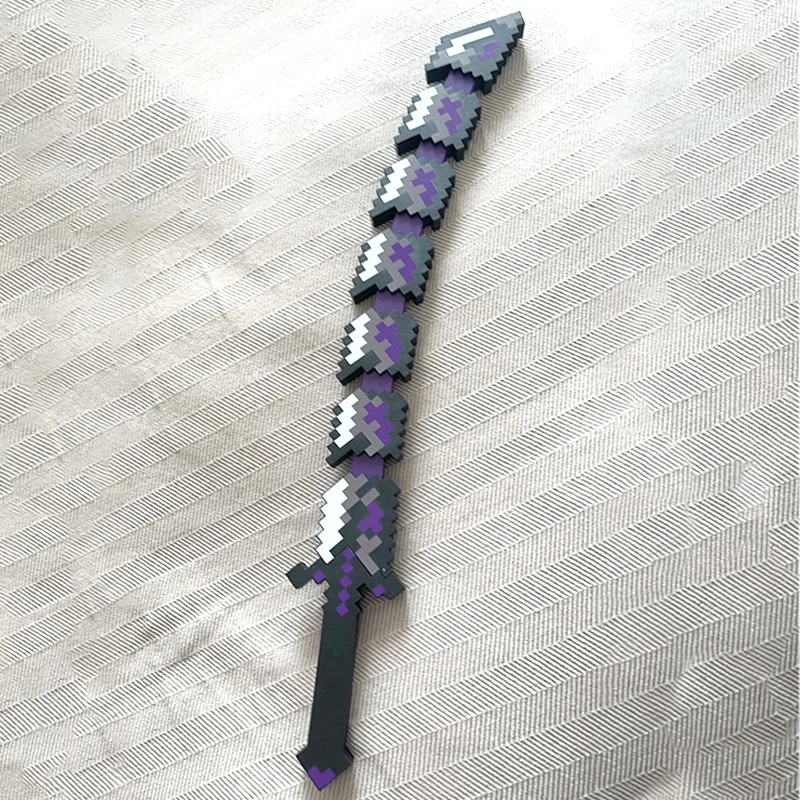 لعبة قابلة للتمديد على شكل ثعبان شفرة سيف مسحور الماس ونيثيرايت المحارب نمط ممتلئ للجمع ألعاب مطبوعة ثلاثية الأبعاد كبيرة الحجم #4