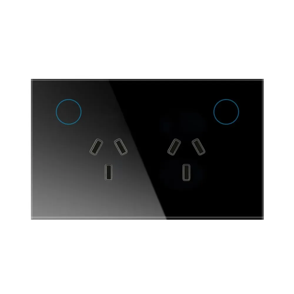 

TS Australian Standard120matterSocket Intelligent Voicealexa GoogleHomekitНастенная вилка Прямое соединениеWiFiДвойная вилка