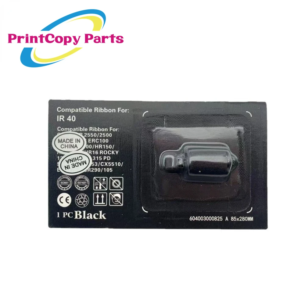 Imagem -03 - Rolo de Tinta para Impressora Casio Fita Compatível Ir40t Ir-40 fr 2550 2500 Hr100 Hr150 Hr7 Hr8 Hr16 Ir40t Ir40 100 Pcs