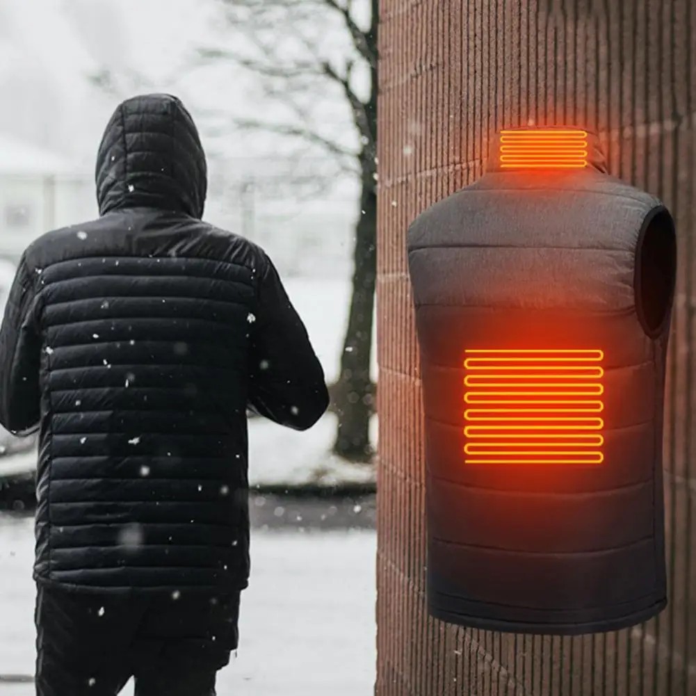 

Heated Vest Men Women Heated Jacket Winter Usb Heating Vest Self Heating Thermal Vest Heating Down Jacket Warmte Vest