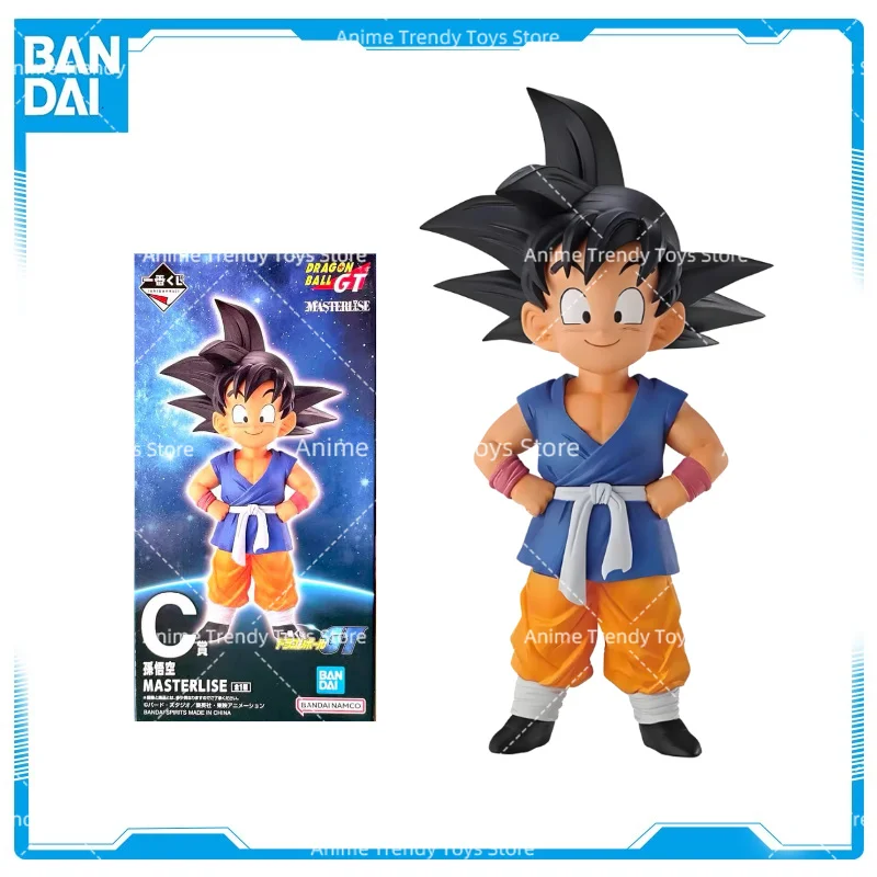 En stock, figura coleccionable original de Bandai Ichiban Kuji Dragon Ball GT Pan Goku Trunks Giru Ssj4 Goku Vegeta Super Saiyan 4 WY