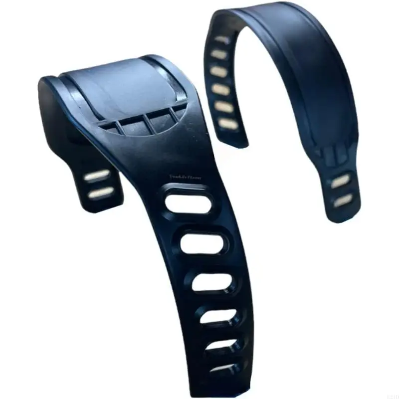 حزام دواسة الدراجة قابل للتعديل، حزام قدم للياقة البدنية لمعدات التمرين #4