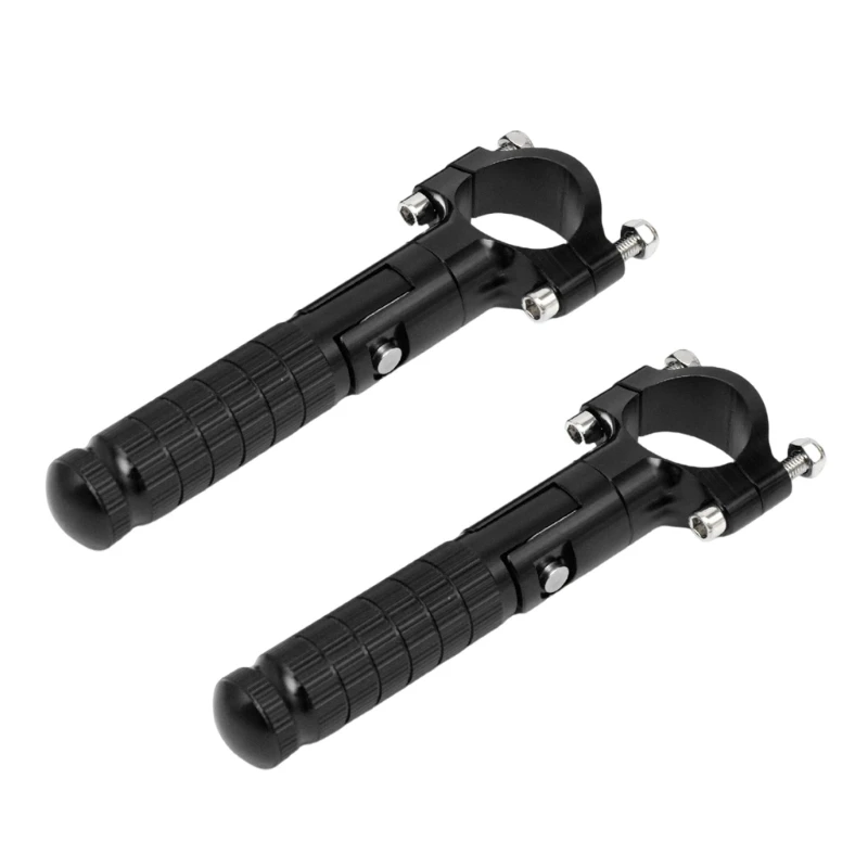 Aluminum Motorbike Footrests Adjustable Foot Pegs Supports Suitable for Motorcycle Enhancing Riding Posture and Reducing Fatigue