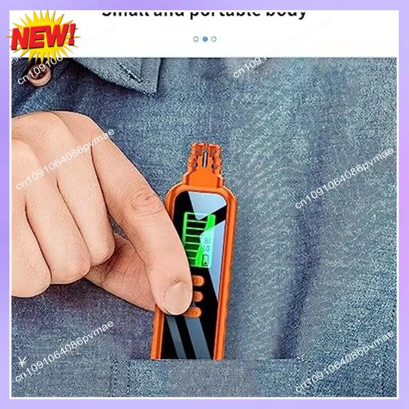 T24C 1 Piece Portable Natural Gas Detector Alarm Sound Methane Hexane With LCD Screen 2 AAA Batteries For Home A