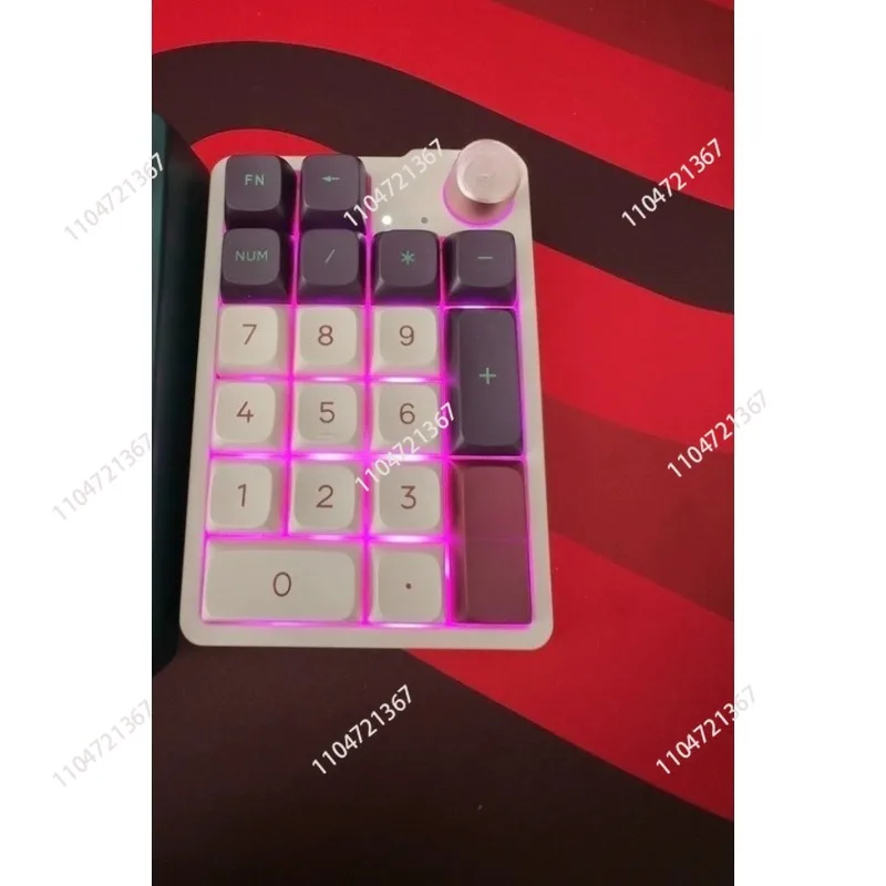 3 Mode Bluetooth Wireless K20 Mini Mechanical Keypad, Portable Gaming & Office Keyboard 1Pcs