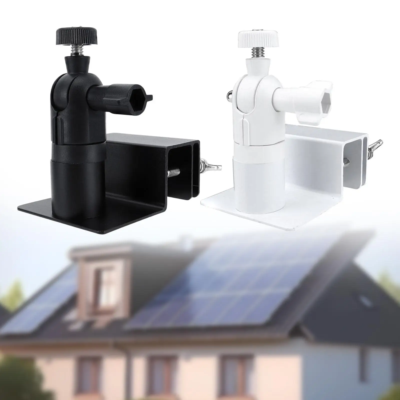 Weatherproof Gutter Mount Stand Wear Resistant Weatherproof Accessories Outdoor Mount for Rvs Off Grid Systems Trailers Boats