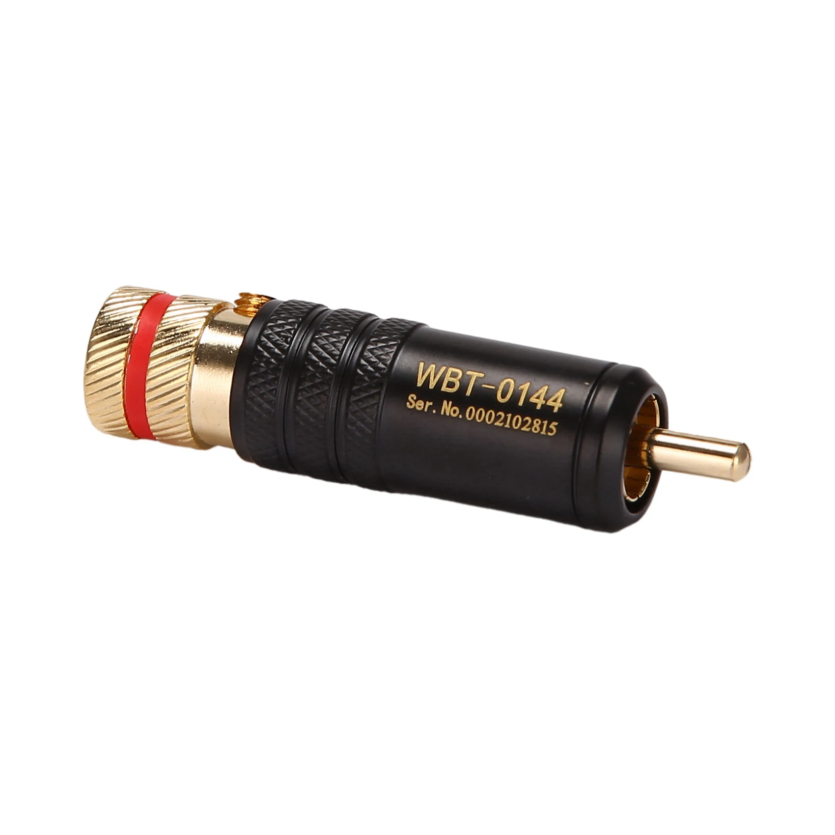 M51K-8Pcs Rca Locking Plugs Audio Video Connectors