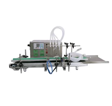 4 Heads Table Top Automatic Diaphragm Pump Liquid Bottle Filling Machine for Production Line