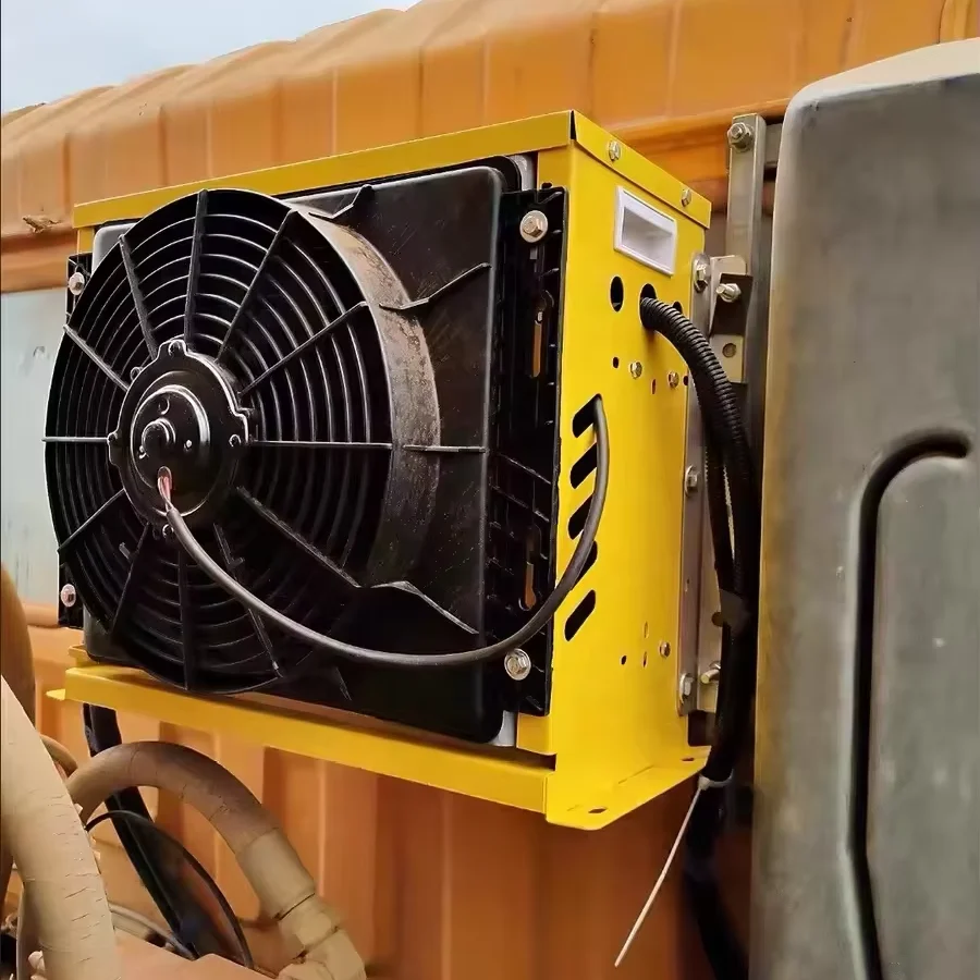 Climatizzatore da parcheggio Dc 12V 24V Condizionatore d'aria Cabina Sleeper Tipo diviso Condizionatore per camper TRUCK Camper Furgoni RV