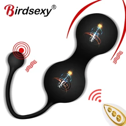 Panties Wireless Remote Vibrator Vagina Vibrating Egg Wearable Balls Vibrators G Spot Clitoris Massager Adult Sex Toys for Women