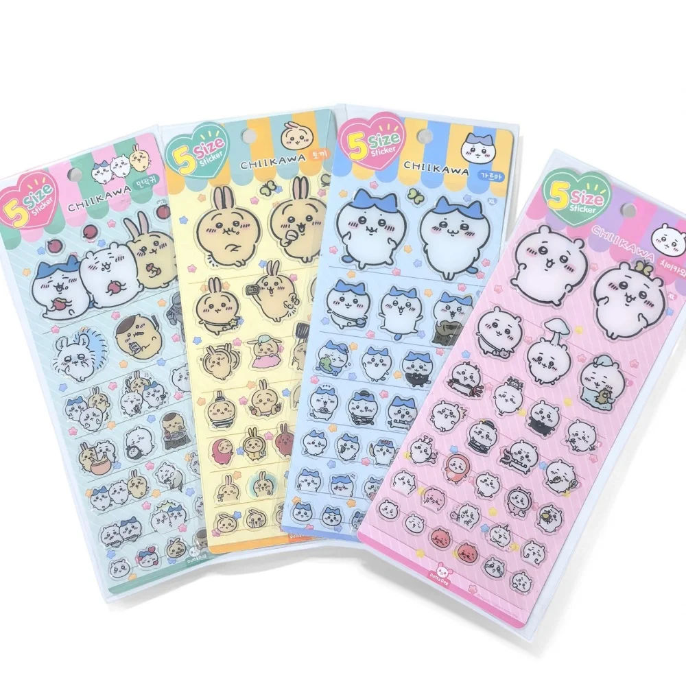 2026 Resin Sticker Chiikawa Little Eight Usachy Computer Sticker Cute 3D Decorative Sticker Exchange Gifts
