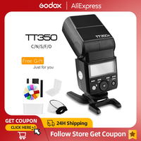 Godox TT350 Mini Speedlite TT350C TT350N TT350S TT350F TT350O TT350P Camera Flash TTL HSS for Canon Nikon Sony Fuji Olympus