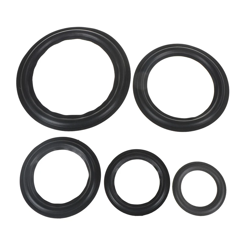 1Pcs 4/5 /6.5/8/10 Inches DIY Speaker Surround Repair Rubber Replacement Speaker Foam Surround Edge Rings Repair Kit