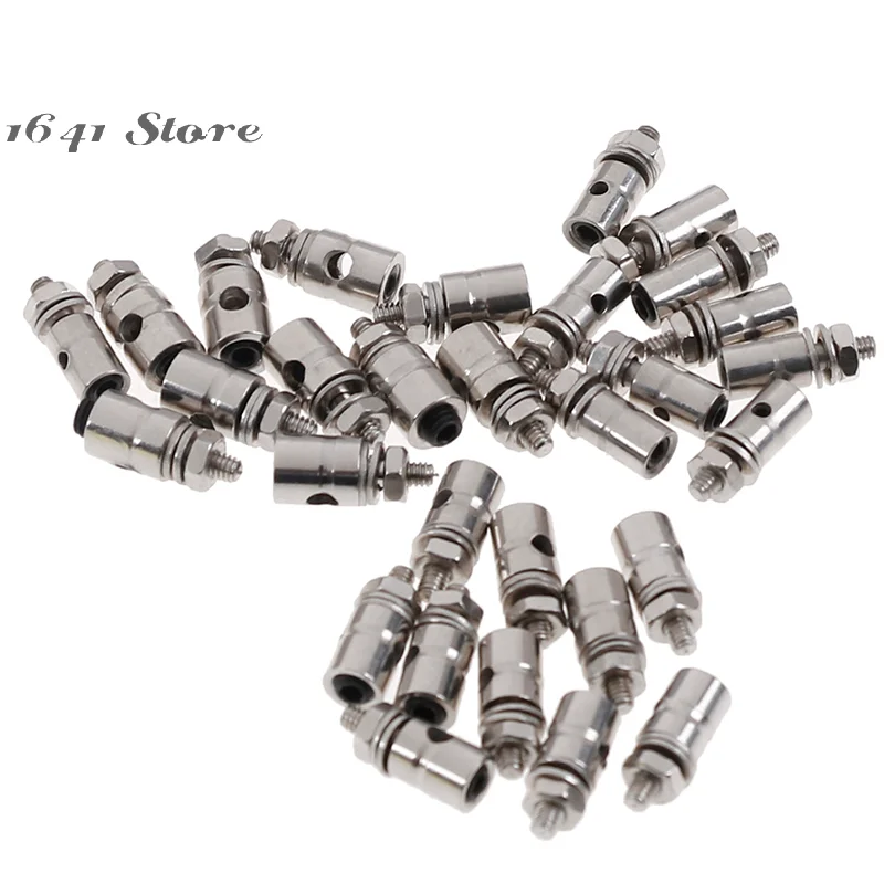 

(НОВИНКА) 10 шт. высококачественных соединителей для сервоприводов и ограничителей тяговых стержней для радиоуправляемых моделей самолетов и лодок