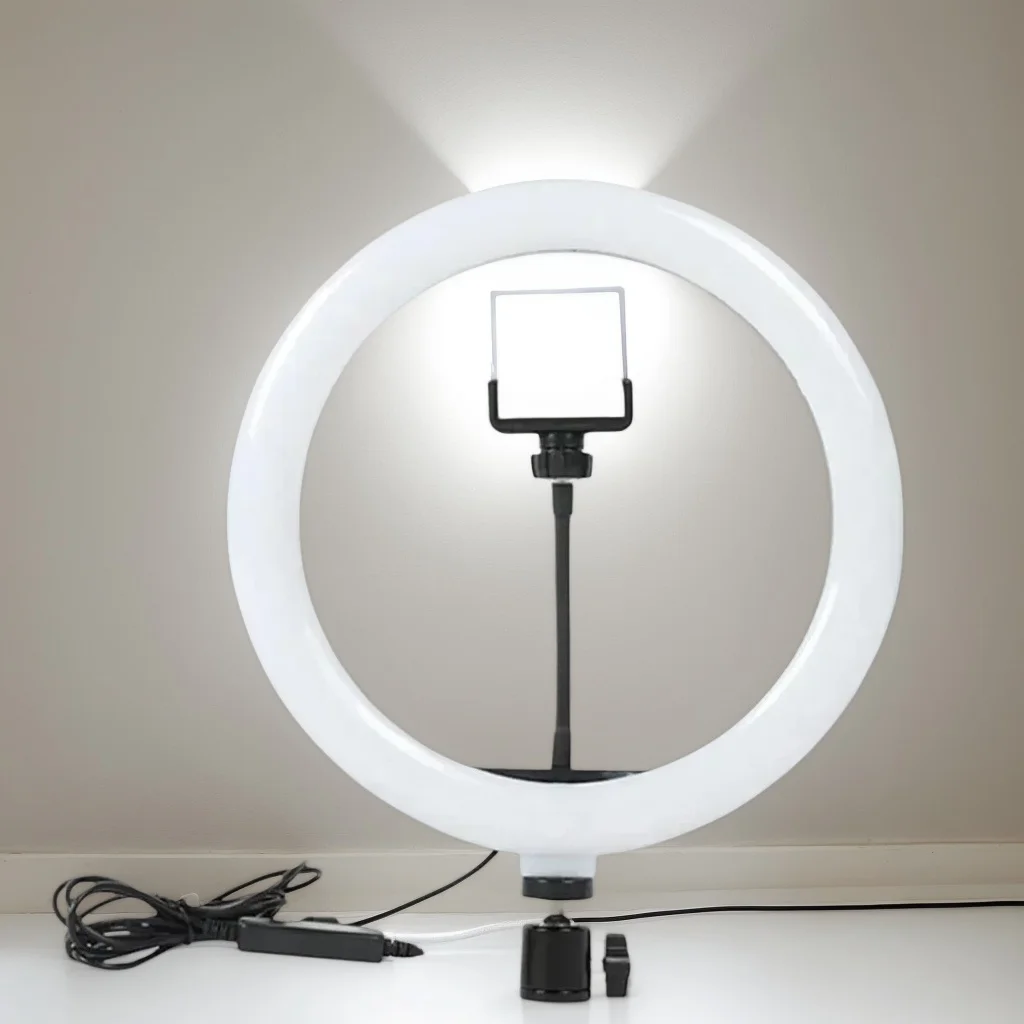 ​​10inch Selfie Ring Light - LED Photography Fill Light for Video Recording & Live Broadcast​​