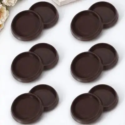 

12Pcs Floor Protector Cups Rubber Anti-Slip Furniture Pads for Grand Pianos Outdoor Bbq and Heavy Furniture Floor Protectors